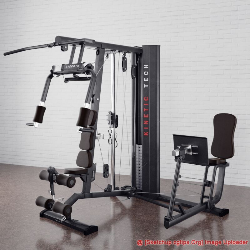 1540 Fitness Machines Sketchup Model Free Download Sketchup