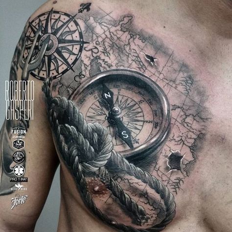 Nautical Tat Chest Tattoos Nautical Tattoos Nautical Tattoo Sleeve