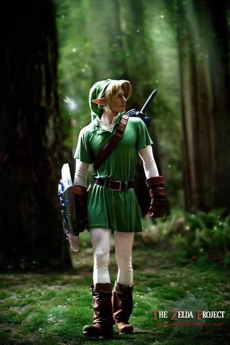 Zelda Saria Cosplay Costume Custom-Made