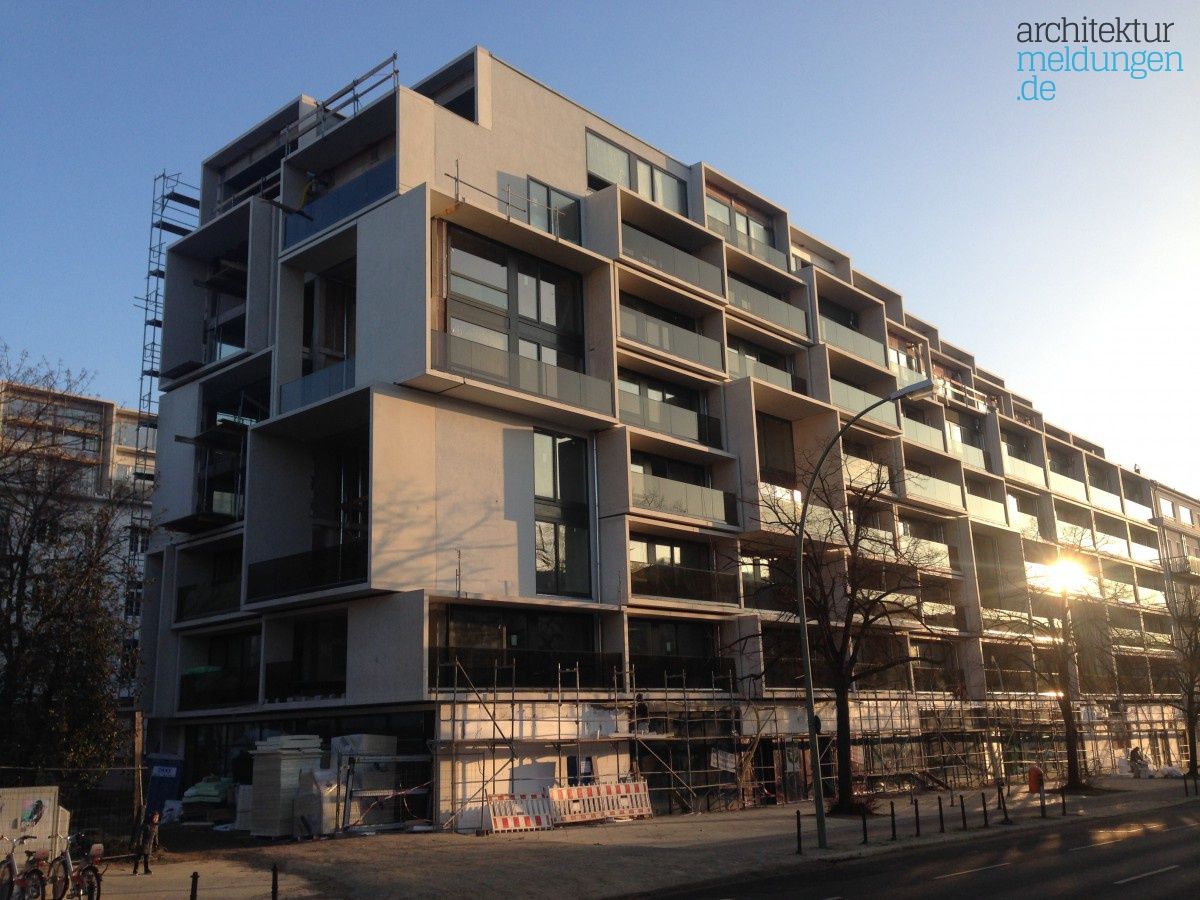 Kurz vor der Fertigstellung: Paragon Apartments, Berlin Kurz vor der Fertigstellung: Paragon Apartments, Berlin