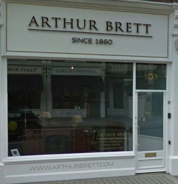 arthur brett furniture store window norwich england store