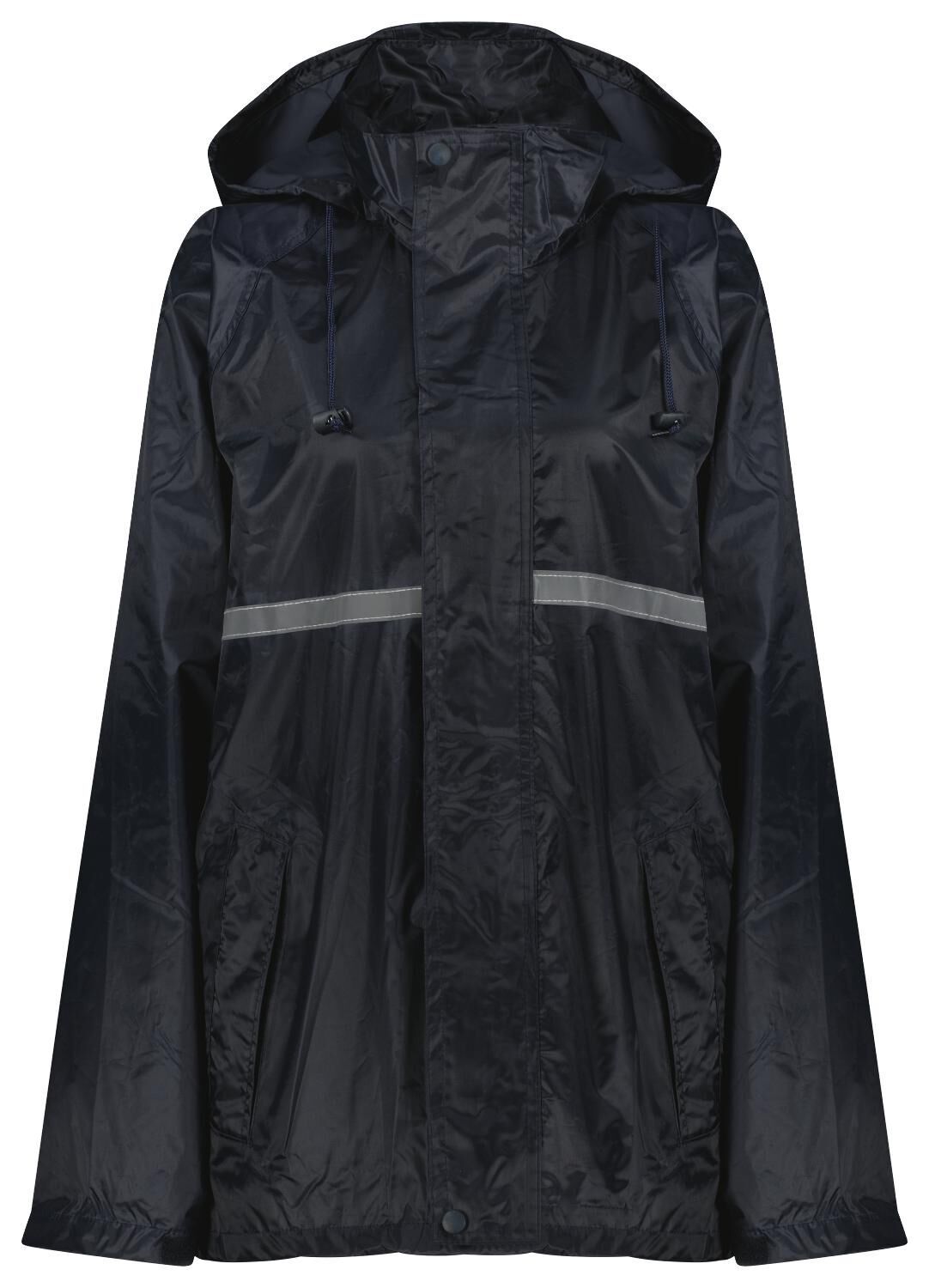 Regenpak Voor Volwassenen Opvouwbaar Donkerblauw nu voor slechts €30,-. Een 100% wind- en waterdicht regenpak voor dames en heren, dat bestaat uit een donkerblauwe jas en een broek en dat je beschermt tegen weer en wind. De jas heeft een capuchon met aantrekkoordjes, ventilatiegaatjes en twee zakken. De rits heeft een overslag die je met klittenband kunt vastzetten. Gebruik je de capuchon niet, dan kun je hem oprollen en in de kraag wegstoppen. Ook de onderkant van de jas kun je aansnoeren en … Raincoat, Jackets, Rain Jacket, Down Jackets, Jacket