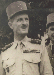 le Général Philippe Leclerc de Hauteclocque en Afrique WW2