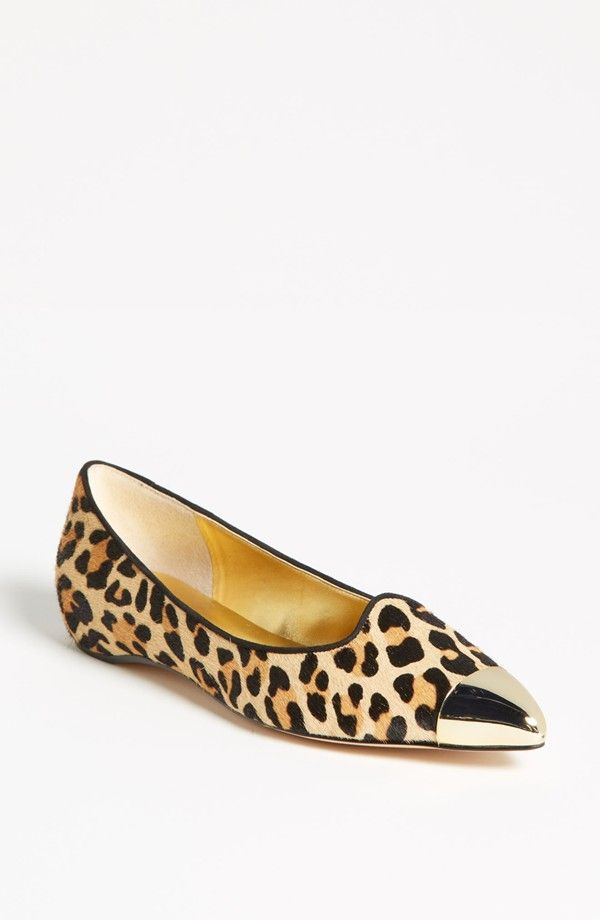 Ivanka Trump 'Carla' Flat | Nordstrom | Fabulous shoes, Shoes, Animal ...