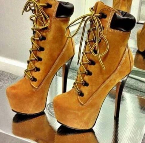 steve madden timberland heels