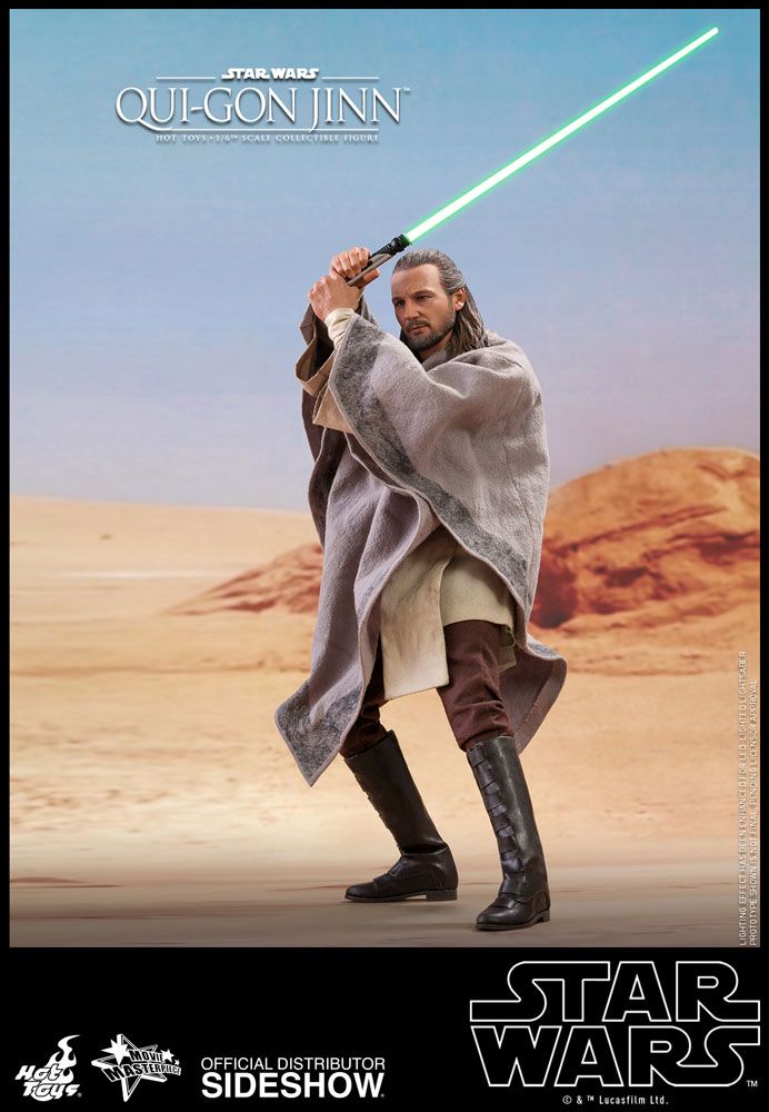 Star Wars Qui-Gon Jinn Sixth Scale Figure by Hot Toys | Sideshow Collectibles | Star wars