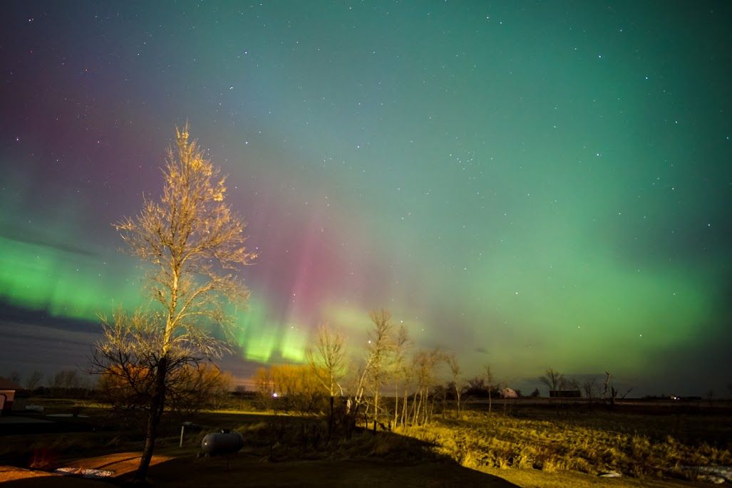 Nature Scenery Northern lights, Nature scenery, North dakota