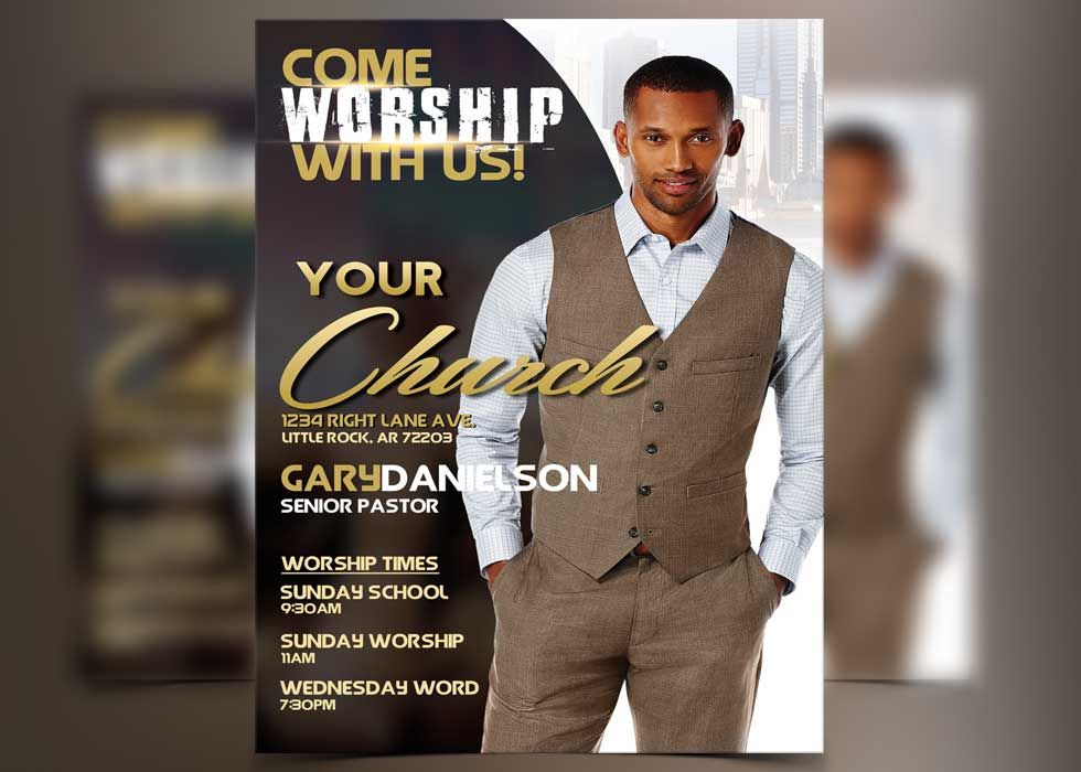 sunday school flyer template