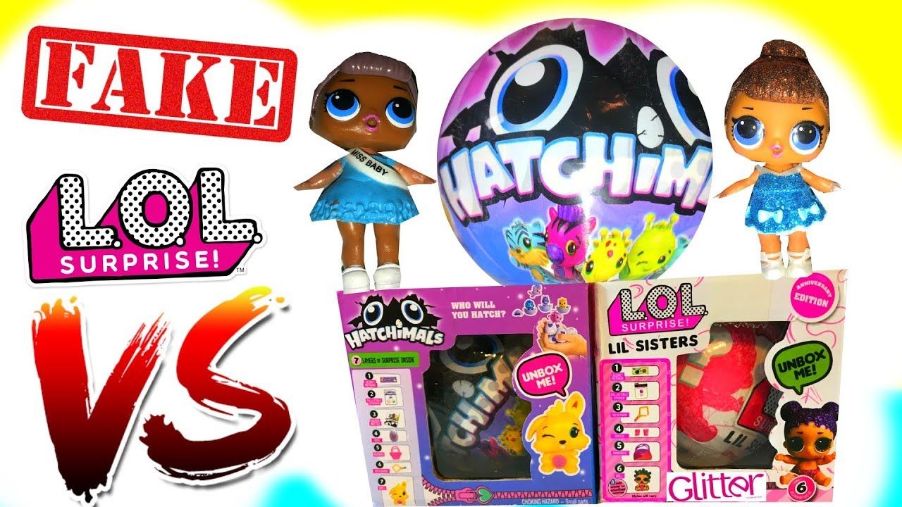 Fake Toys School LEARN Fake Toys VS REAL Toys Video , LOL