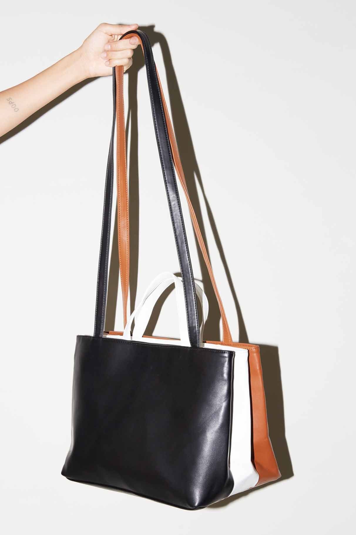 Telfar Tricolor Shopping Bag in Micro Leather | Bags, Leather Telfar Tricolor Shopping Bag in Micro Leather | Bags, Leather