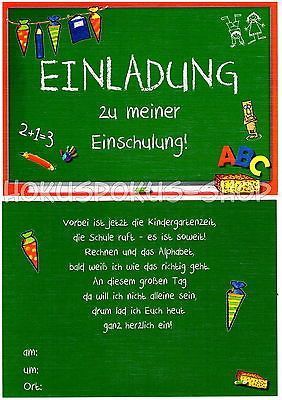 Einladung Karte Einladungskarte Grußkarte Einschulung Tafel