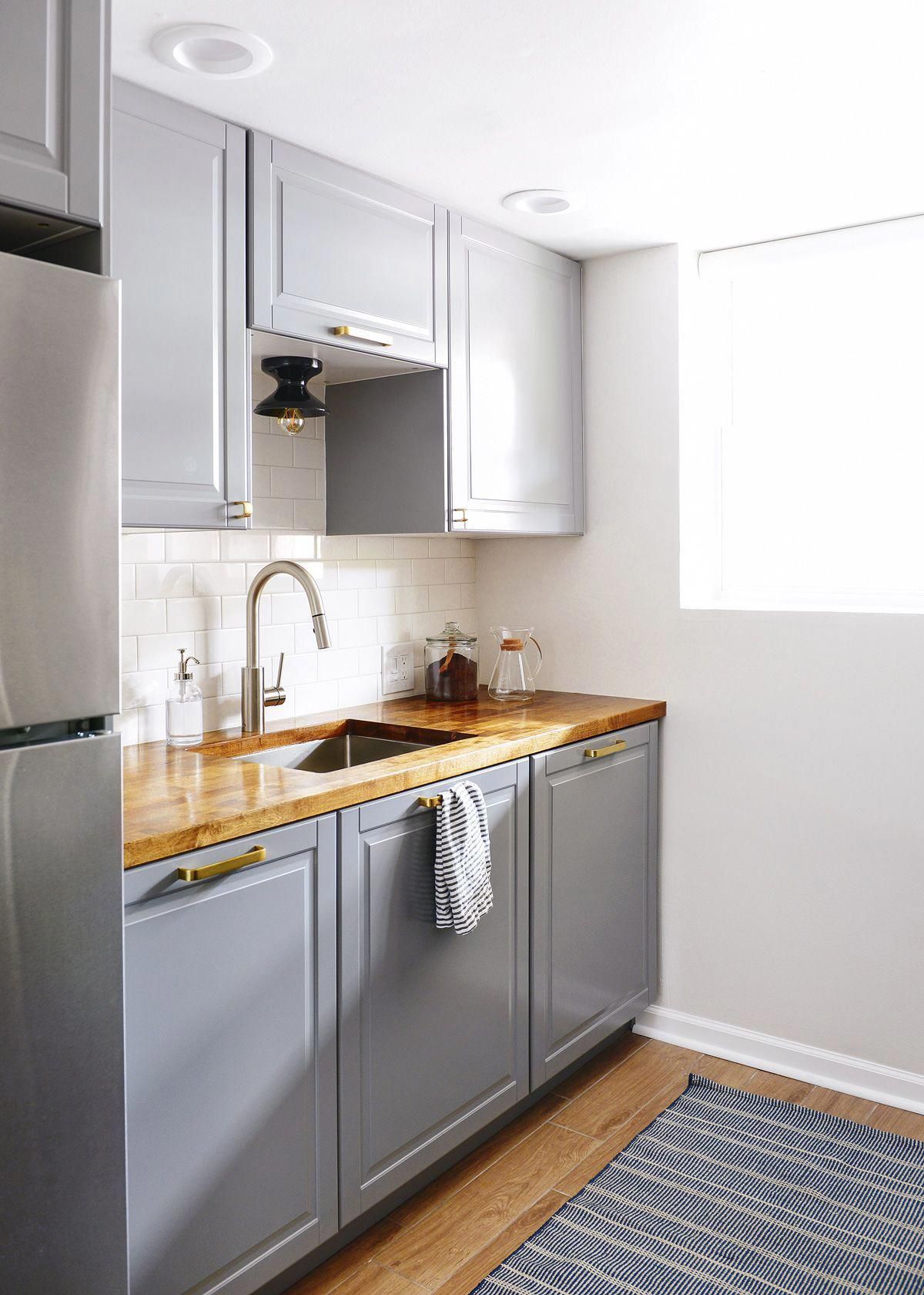 The Evolution of Our IKEA Kitchen! Galley kitchen design The Evolution of Our IKEA Kitchen! Galley kitchen design