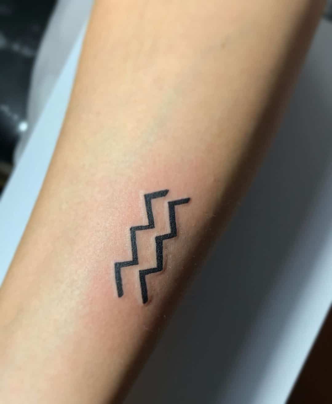 picture Aquarius Symbol Tattoo For Women aquarius symbol tattoo tattoo designs
