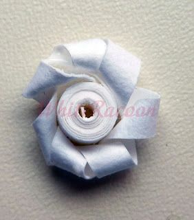 New technique - quilled rose tutorial
