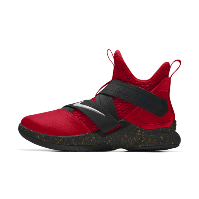 Lebron Soldier Xii By You Erkek Basketbol Ayakkabisi Nike Basketball Shoes Basketball Shoes Nike Shoes