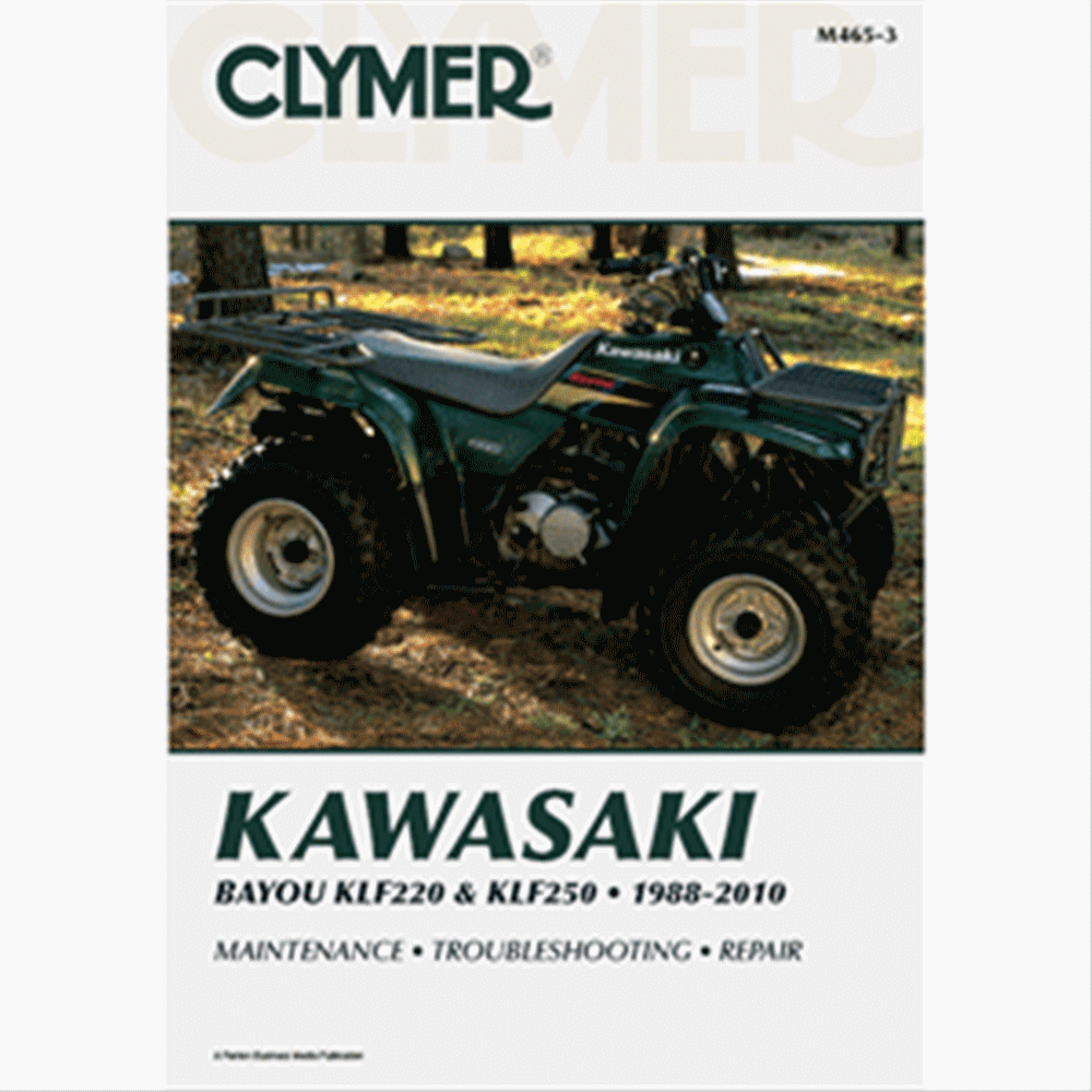 Clymer Kawasaki Bayou KLF220 & KLF250 (1988-2010)