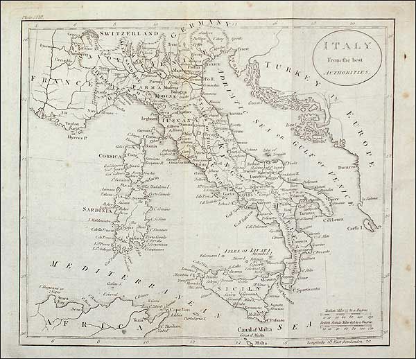 antique map russell j italy from the best authorities nd but ca antique map russell j italy from the best authorities nd but
