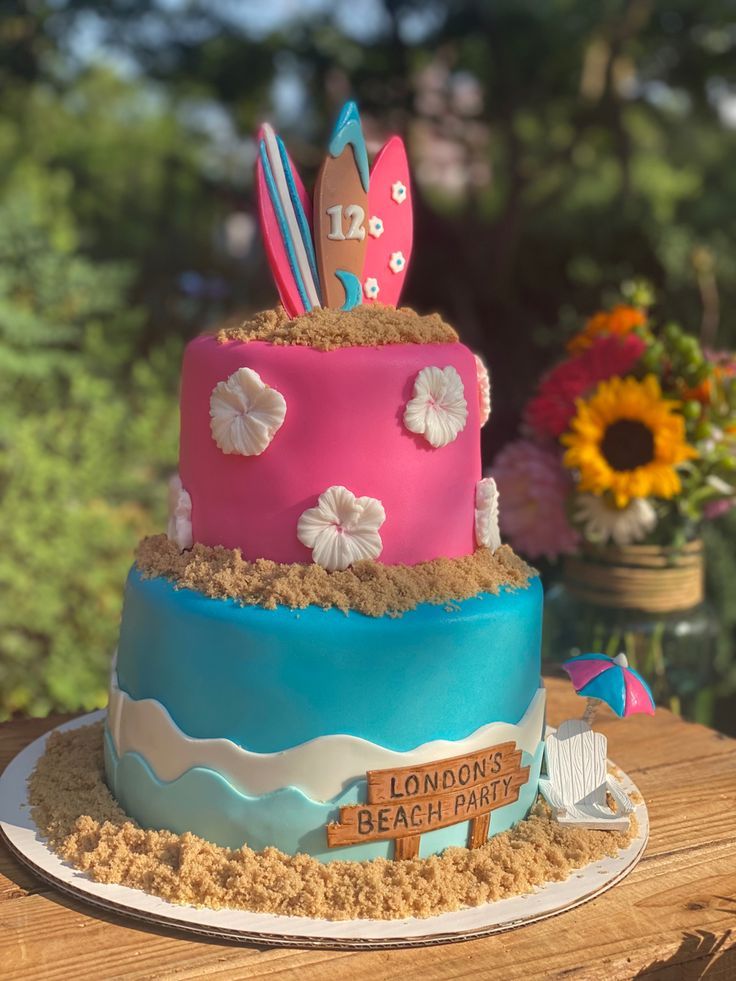 Pin By Preppy Things On Resetas Summer Birthday Cake Beach Pin By Preppy Things On Resetas Summer Birthday Cake Beach