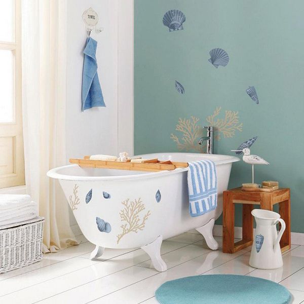 Baños sailor style | Cuartos de baño, Decoración marinero, Paz y