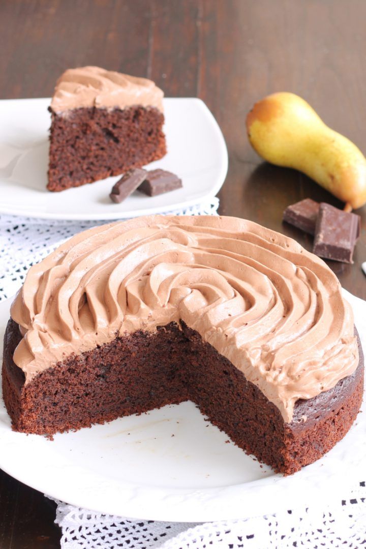 TORTA VINO ROSSO PERE CIOCCOLATO Torte, Idee alimentari