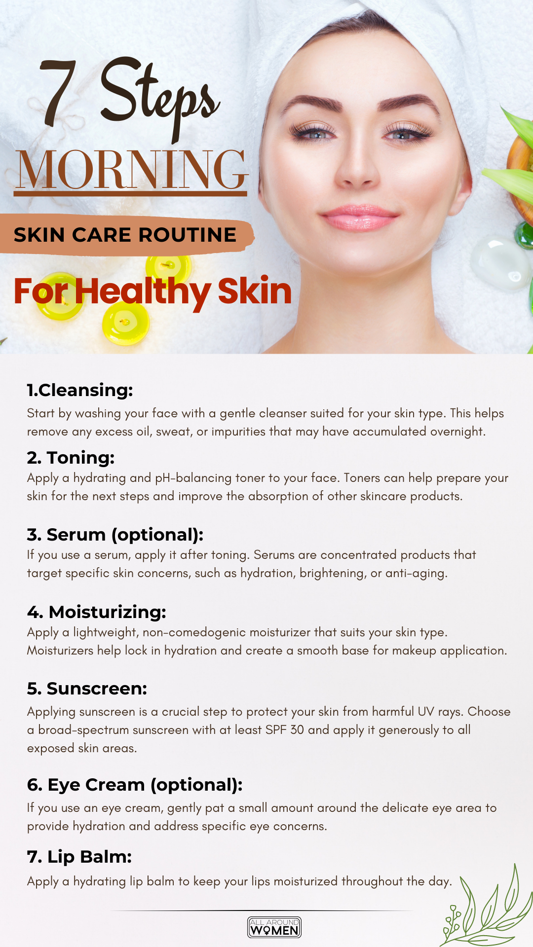 7 Steps Morning Skin Care Routine For Healthy Skin 7-steps-morning-skin-care-routine-for-healthy-skin