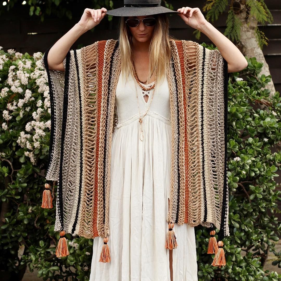 The Deserted Island Ruana. Another versatile piece that’s made to go with you to the beach as a cover-up, to be worn casually over… Desert Island, Crochet Scarves, Free Knitting, Distressed Jeans, Alexandra, Scarf Wrap, Wands, Poncho, Free Pattern