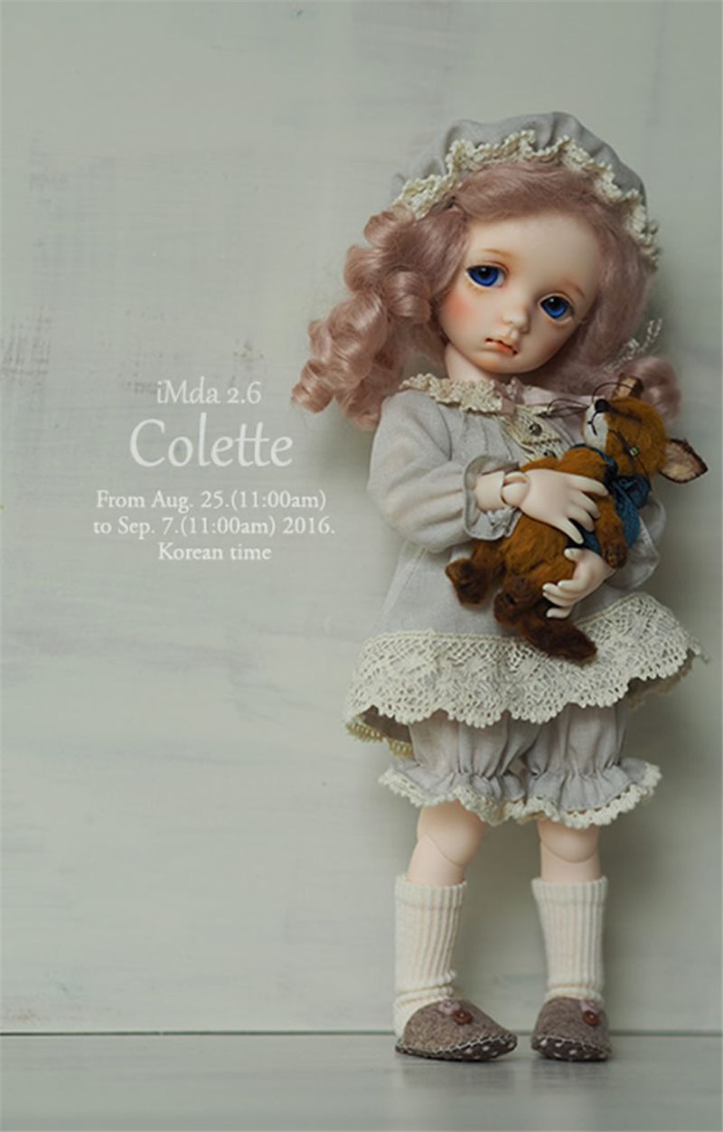 ドール本体 imda 2.6 Colette 女の子 BJD人形 SD人形 1/6 - ドール本体 ...