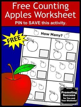 this free printable math counting worksheet works well for preschool worksheet works for kids