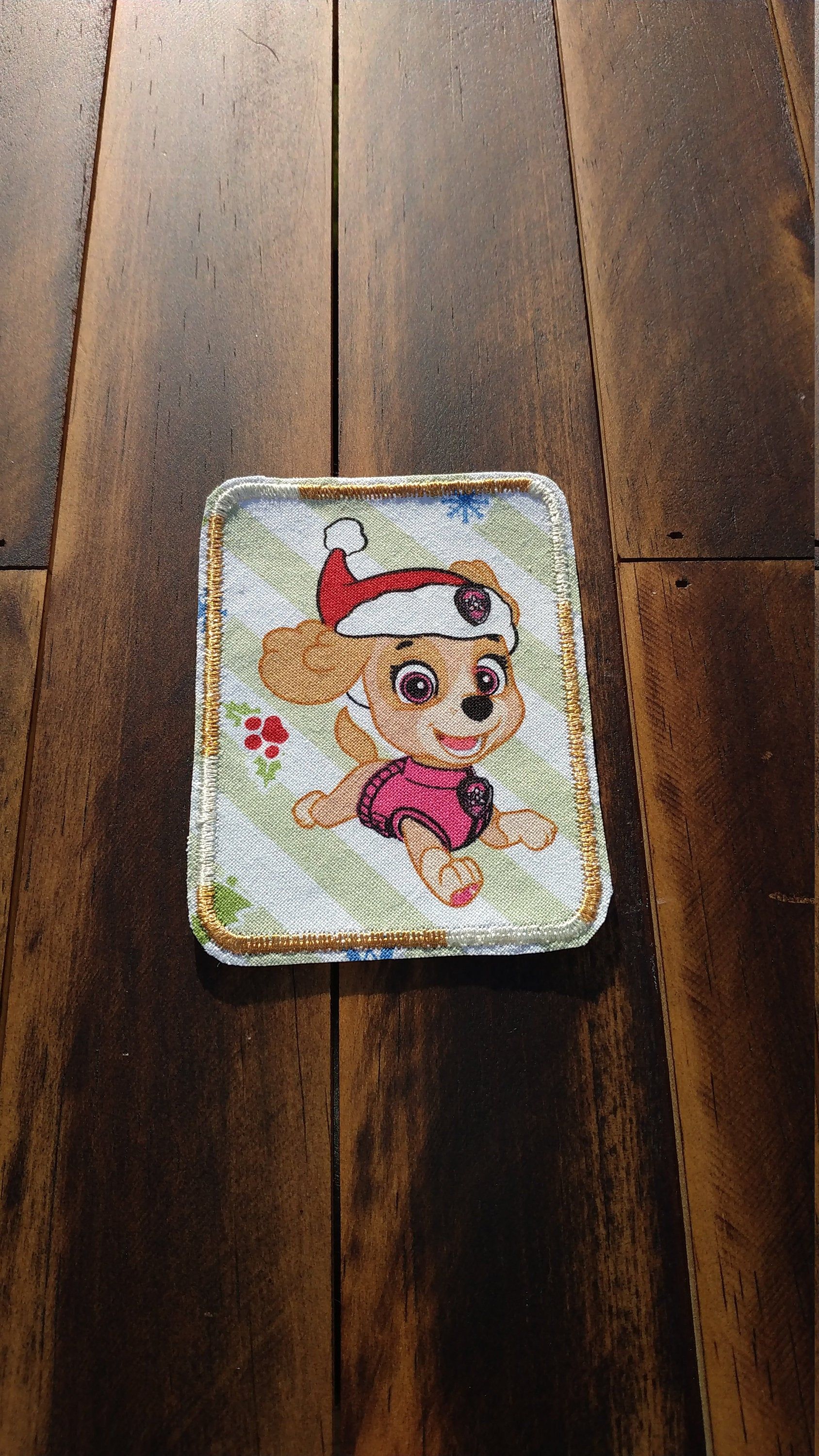 Dogs Patch Iron-On Paw Patrol Embroidered Applique Patches For KIDS