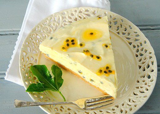 Granadilla Fridge Tart Recipe Tart Recipes Recipes Cold Desserts