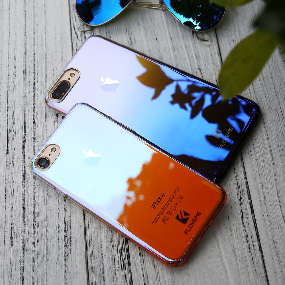 orange and blue coque iphone 6