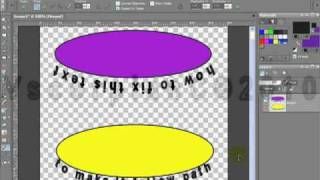 curved text paint 3d curved text paint 3d