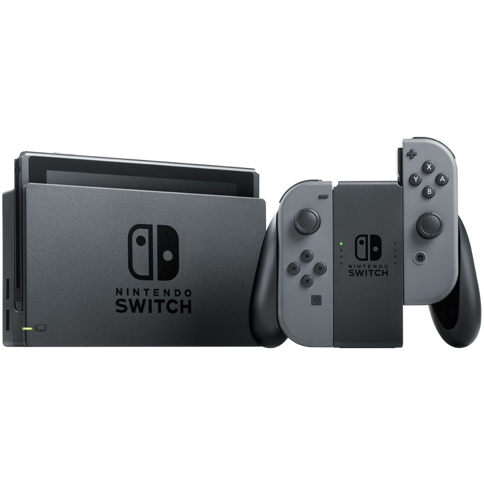 Игровая приставка Nintendo Switch, 32 Гб, 2 контроллера Joy-Con, красно-синяя (9