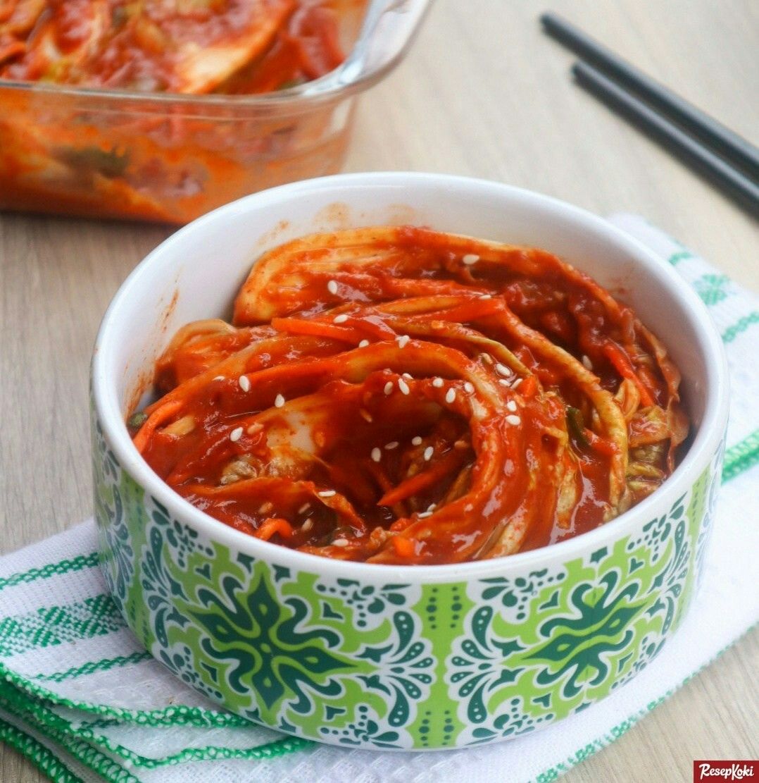 Resep Kimchi Masakan Korea Resep Masakan Asia Resep Masakan Korea