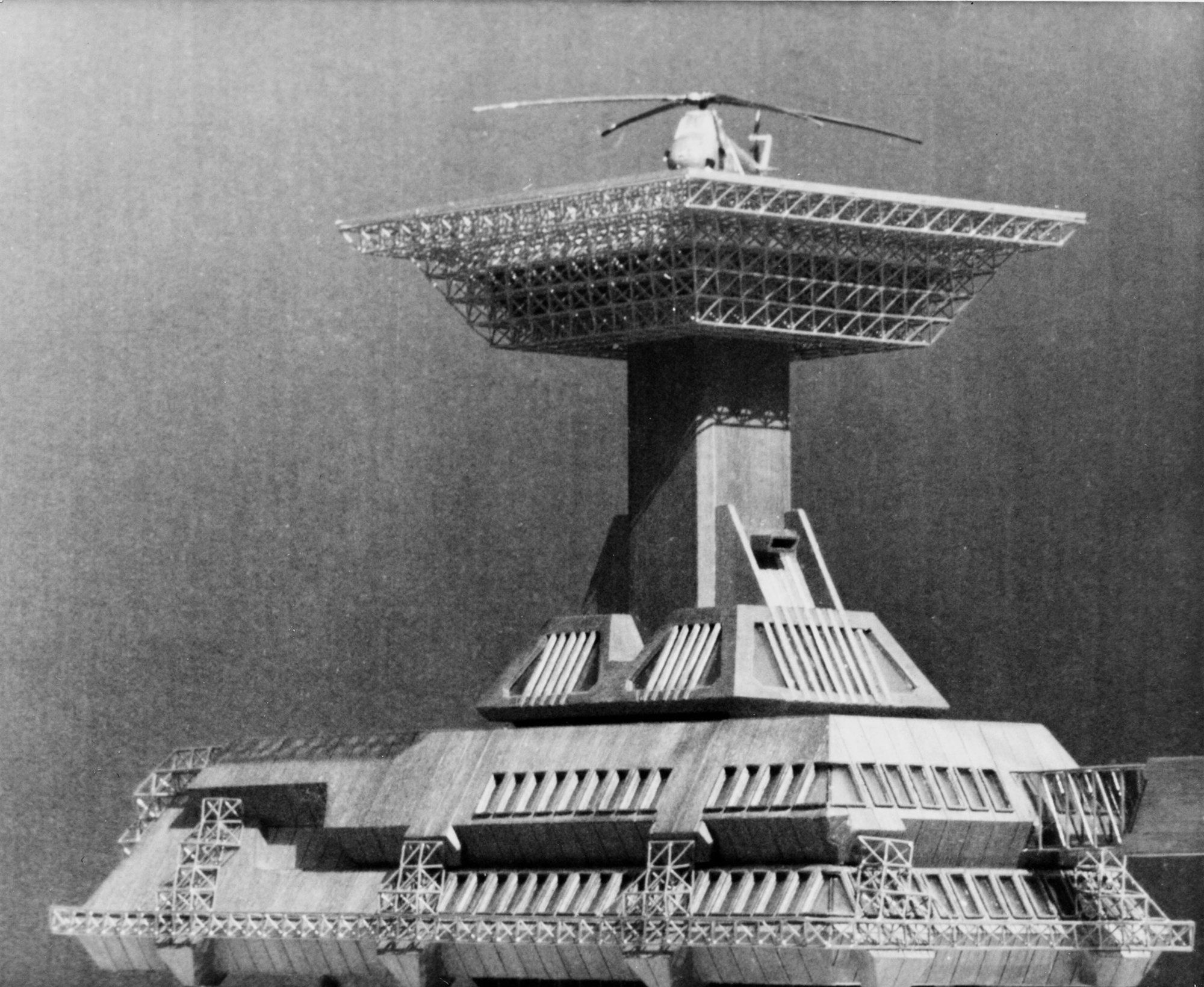 Ad Classics Police Center Operative Headquarters Spasoje Krunic Futuristic Architecture Architecture Architecture Design