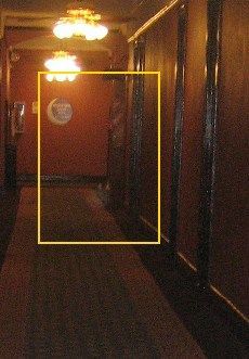 Apparition, Crescent Hotel. The ghost of Michael? Looks like a man with