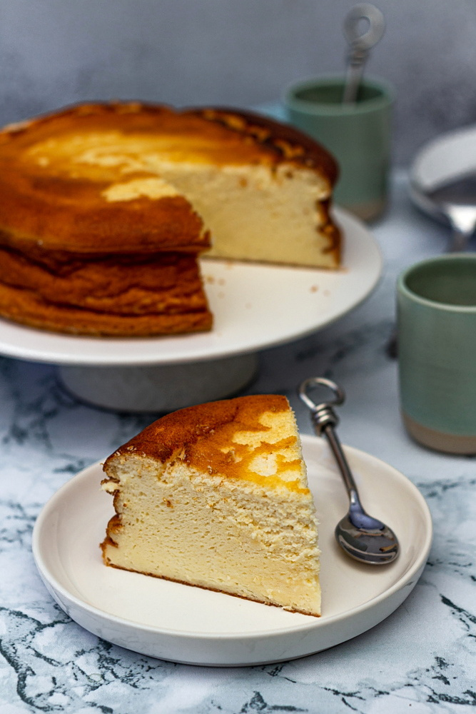 Gâteau au fromage blanc léger et aérien