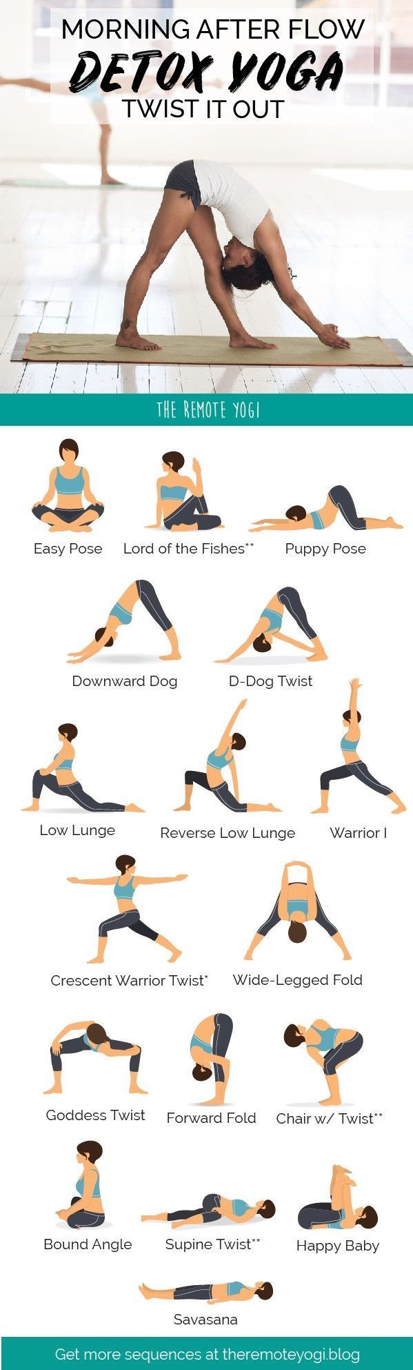Drehen Sie es heraus – natürlich Detox mit Yoga - Yoga & Fitness