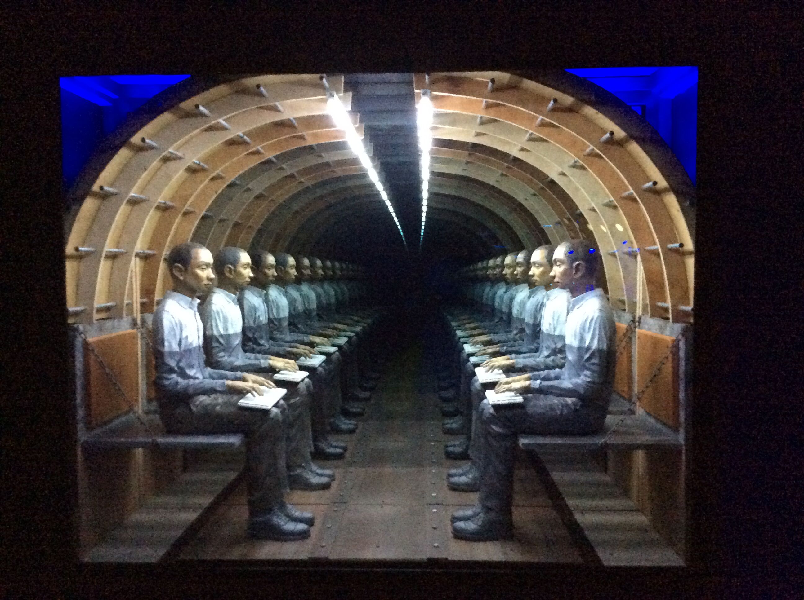 Geeky Desk or Wall Accessory A ThinkGeek Creation and Exclusive ThinkGeek Infinite Illuminated-Torch-Lined Dungeon Corridor Infinity Mirror