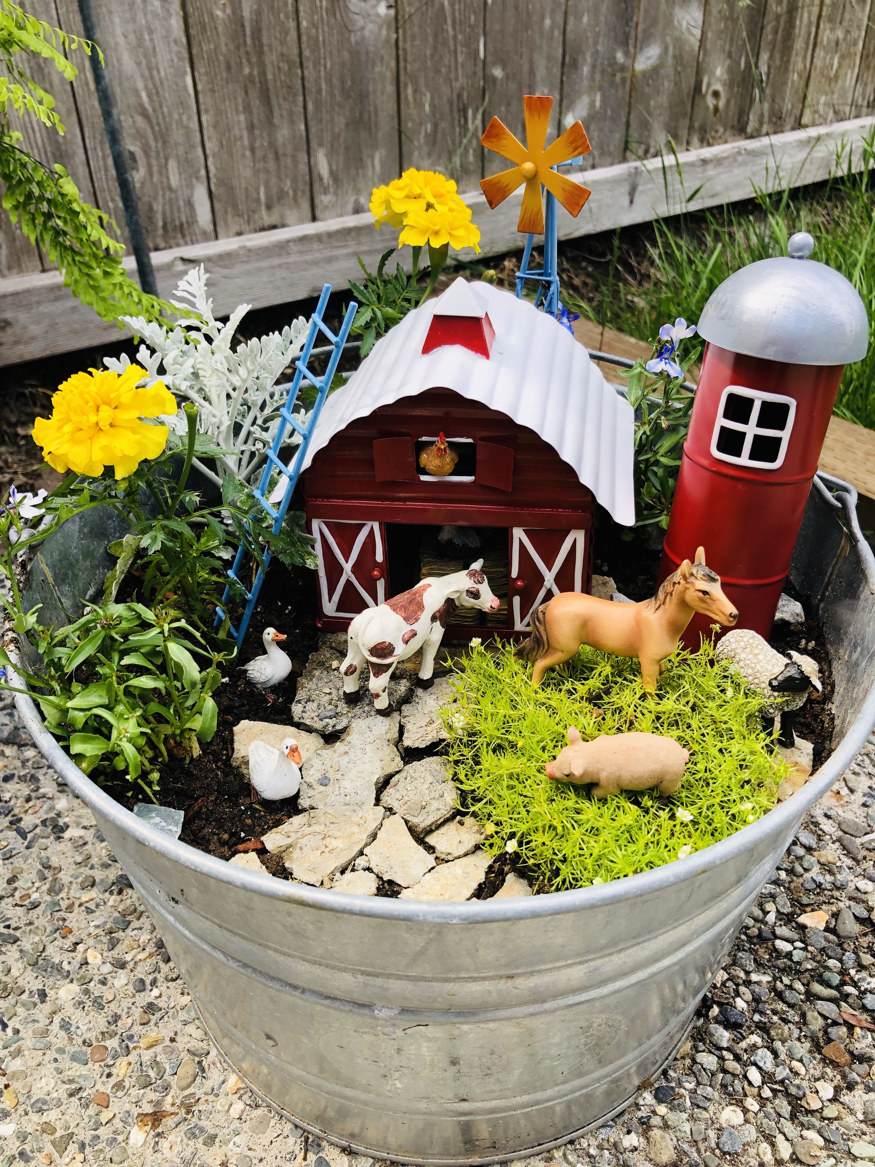 Fairy Garden Food Fairy Garden Farm Food Decoration Fairy Garden Raised Vegetable Garden Diorama Farm Decoration Miniature Food