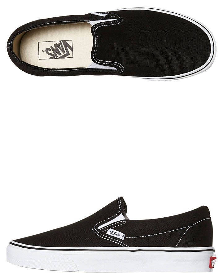 vans slip on black women vans slip on black women