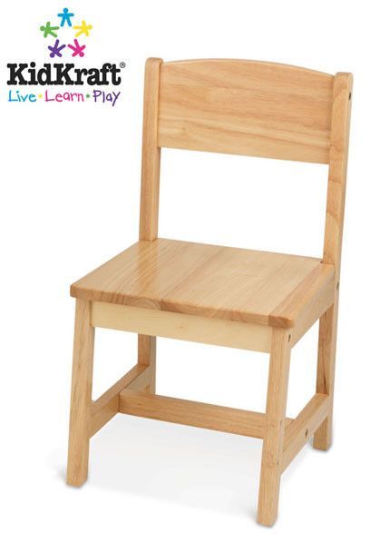 kidkraft aspen single chair natural 16118 cadeiras pinterest