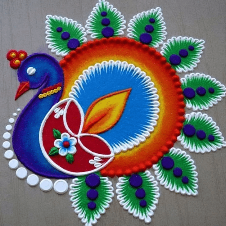 Diwali Special Rangoli Design Images (Diwali Special Rangoli Kolam Ideas) - 2022 Diwali Special Rangoli Design, Rangoli Designs Simple Diwali, Easy Rangoli Designs Diwali, Rangoli Side Designs, Rangoli Simple, Simple Rangoli Border Designs, Rangoli Designs Latest, Rangoli Patterns, Rangoli Ideas