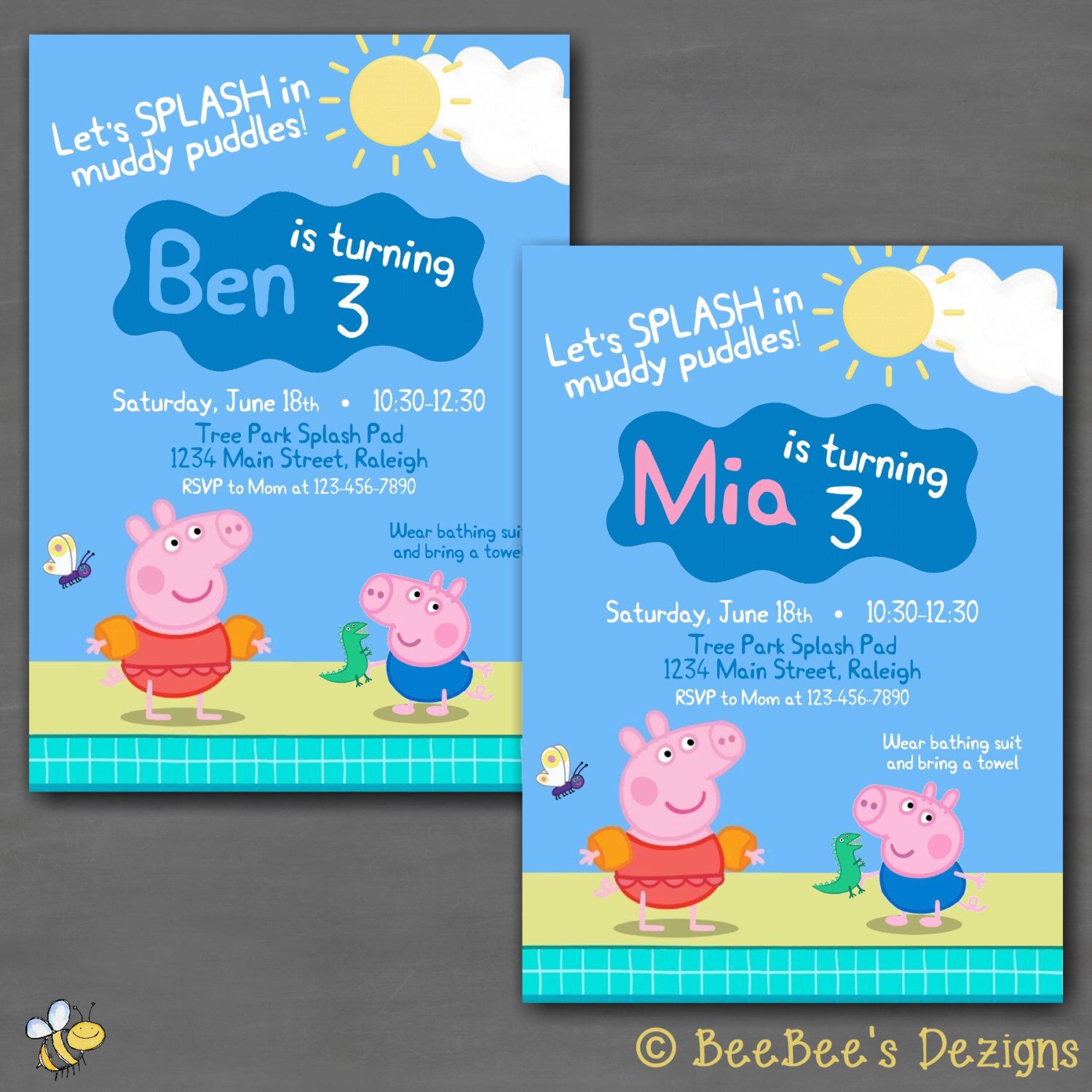 Peppa Pig Birthday Party Invitation Printable Invitation Printed Invitation Peppa Pig George Peppa Pig Birthday Party Peppa Pig Birthday Pig Birthday Party Peppa Pig Birthday Party Invitation Printable Invitation Printed Invitation Peppa Pig George Peppa Pig Birthday Party Peppa Pig Birthday Pig Birthday Party