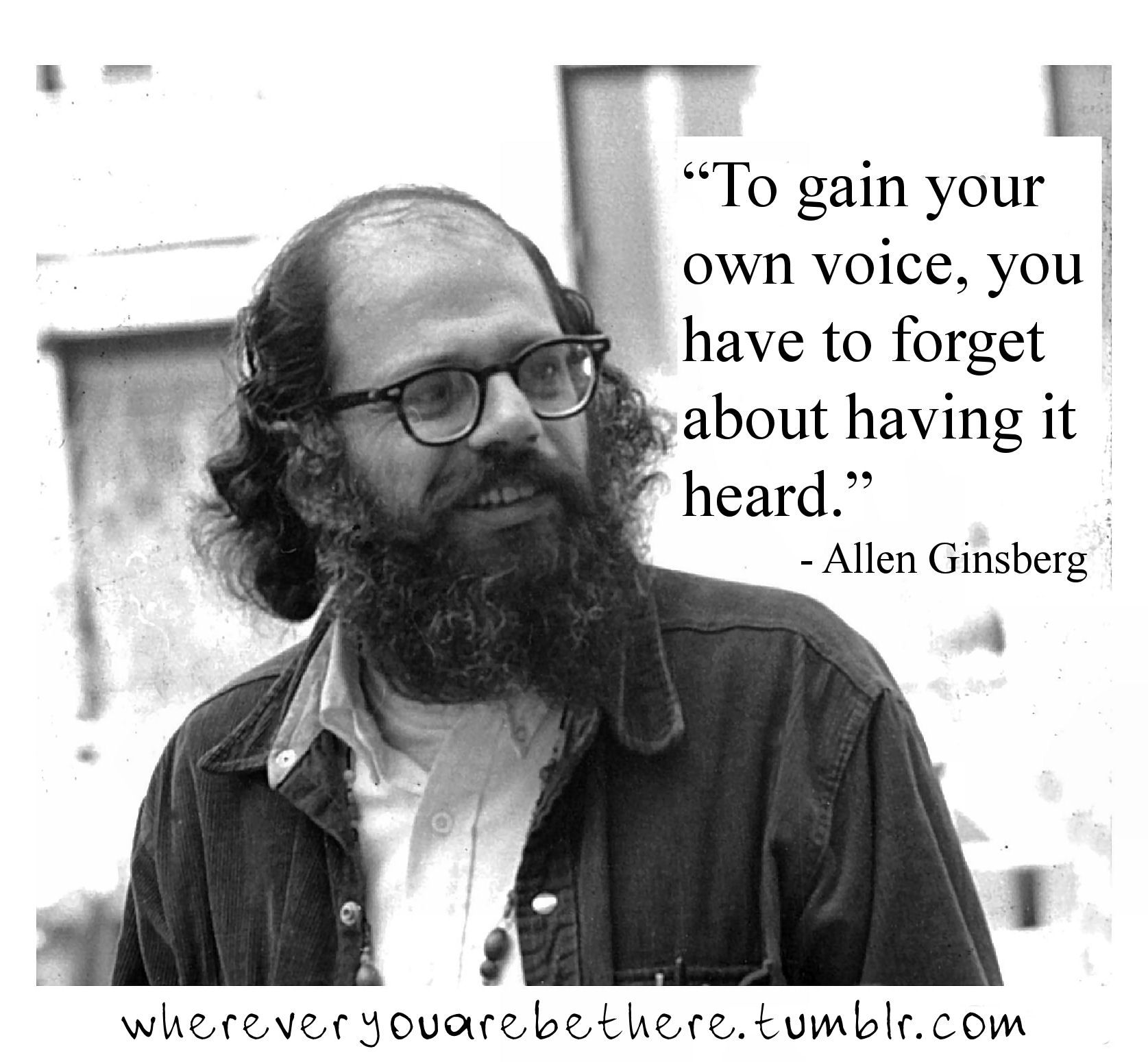 Allen Ginsberg Inspirational quotes