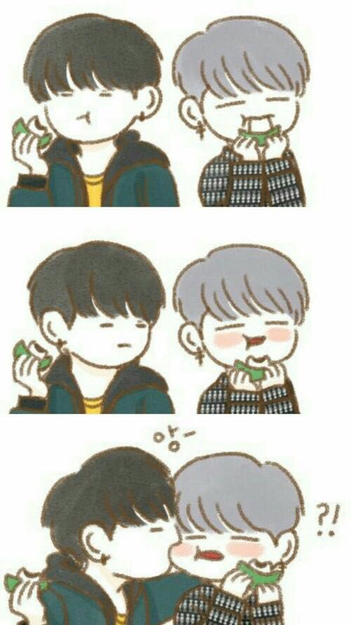 yoonmin and eat mochi cute drawing pinterest yoonmin mochi yoonmin and eat mochi cute