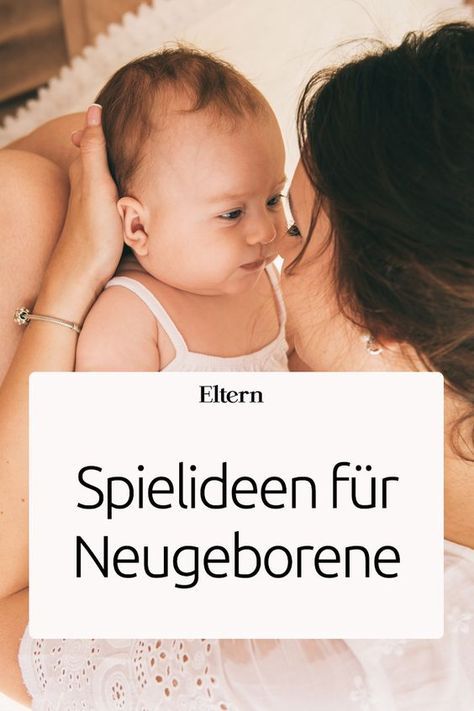 So kannst du dich mit deinem 0-3 Monate alten Baby beschäftigen