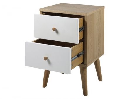 Mid Century Tasmanian Oak Bedside Table Oak Bedside Tables