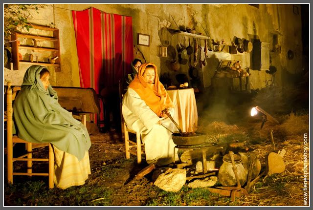 Cocina De Belén Viviente Buitrago De Lozoya Belenes Comunidad De Madrid