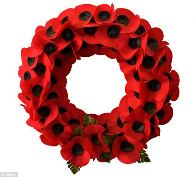 remembrance poppy wreath remembrance poppy wreath